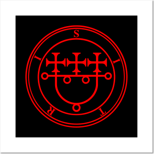 Seal of Sitri or Sigil of Sitri. Bitru or Sytry Posters and Art